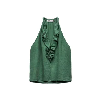 ZARA Shirts Women's Green