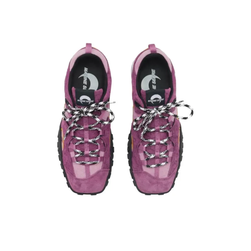 Marine Serre Ms Rise II Low Top Casual Shoes Women's Purple-3