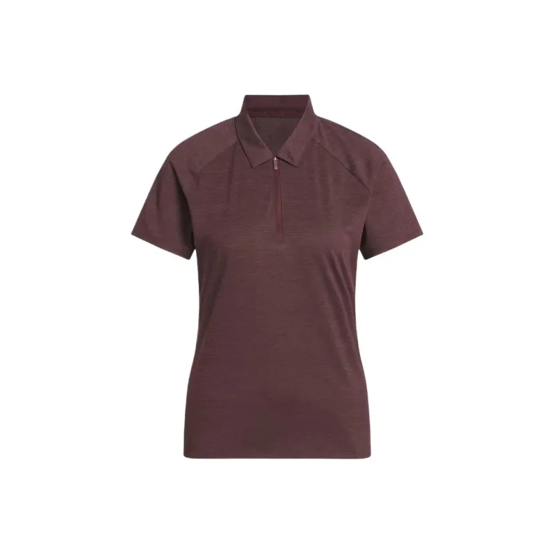 Adidas Free Shipping With AdiClub Ultimate365 Heathered Twistknit Polo Shirt-0