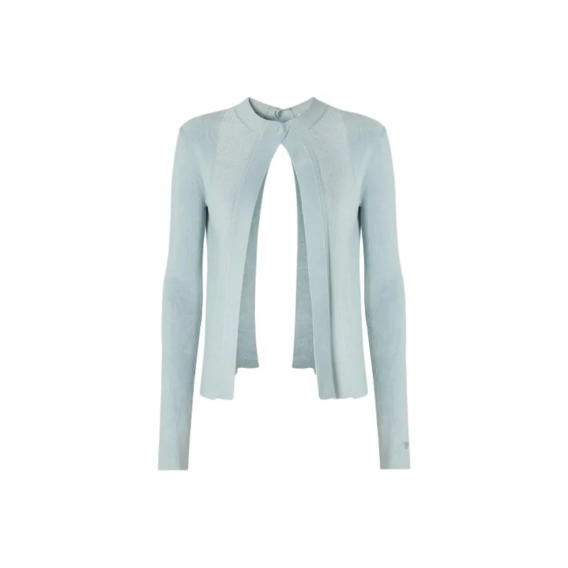 FENDI Long Sleeved Crewneck Cardigan-0
