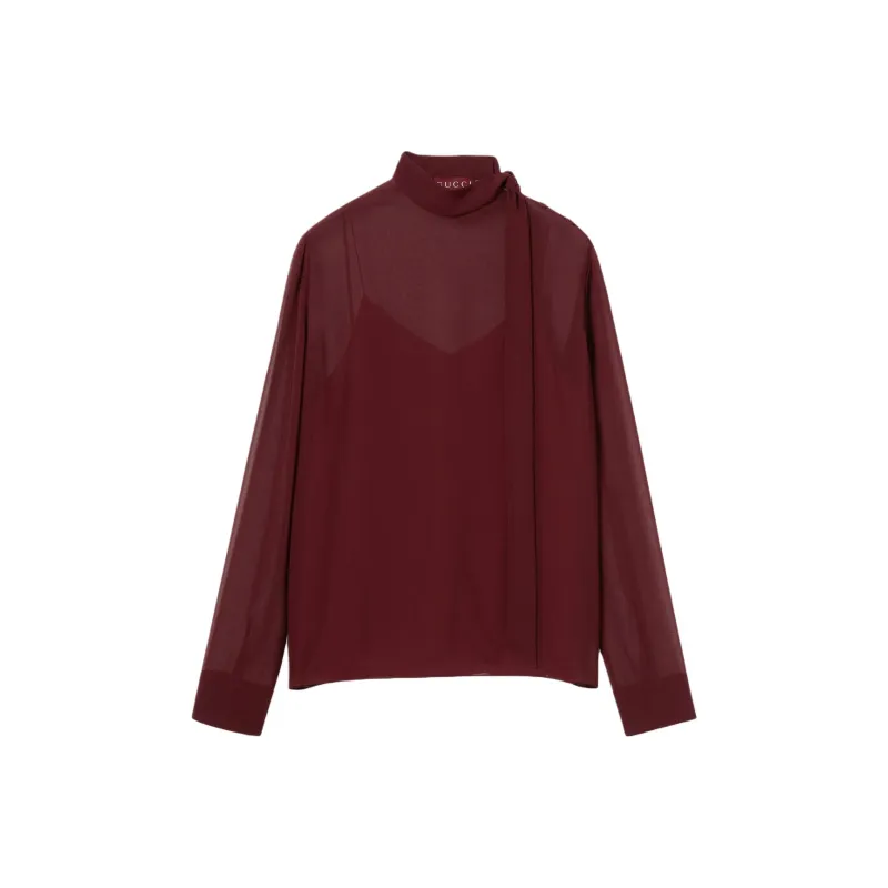 GUCCI Shirts Women's Red-0