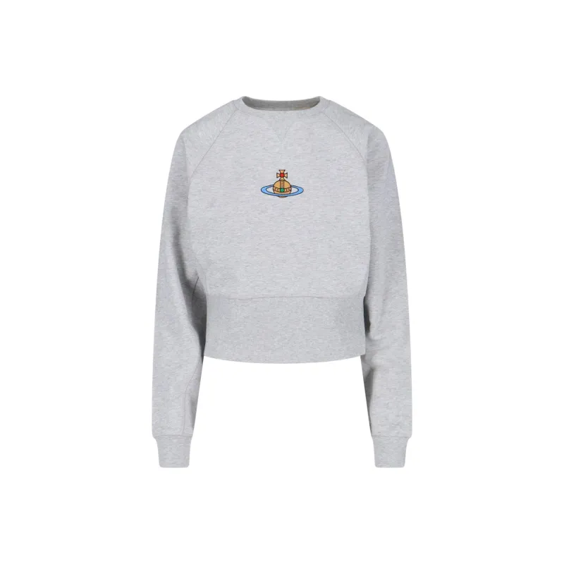 Vivienne Westwood Orb Embroidered Crewneck Sweatshirt-0