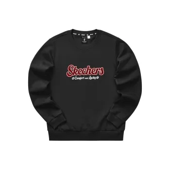 Skechers New Year Sweatshirt Women's Carbon Black