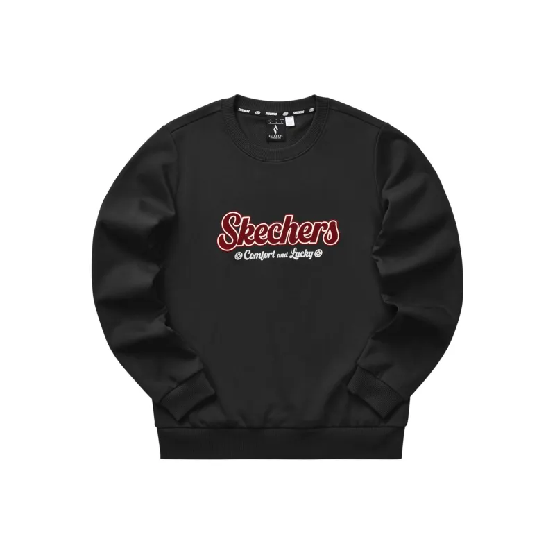 Skechers New Year Sweatshirt Women's Carbon Black-0