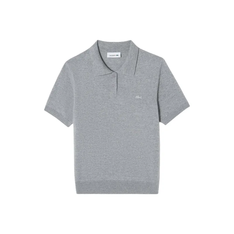 LACOSTE Polo Shirt Women's Gray-0