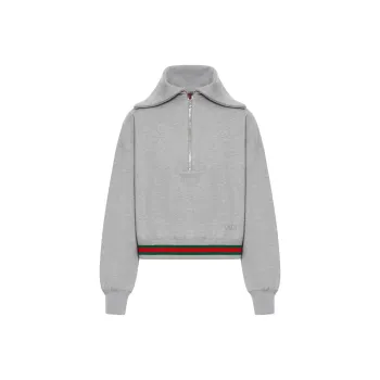 GUCCI Front Zipped Sweatshirt