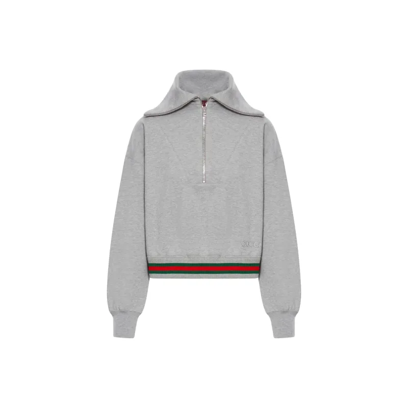 GUCCI Front Zipped Sweatshirt-0