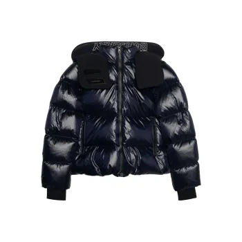 Burberry Down Jacket Women's Dark Blue