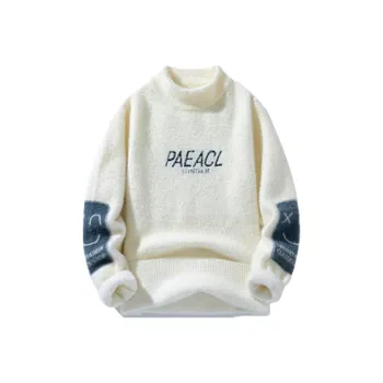 KRISTALIA Knitwear Unisex White