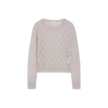 I BLUES Pointelle knit Sweater