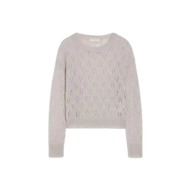 I BLUES Pointelle knit Sweater-0