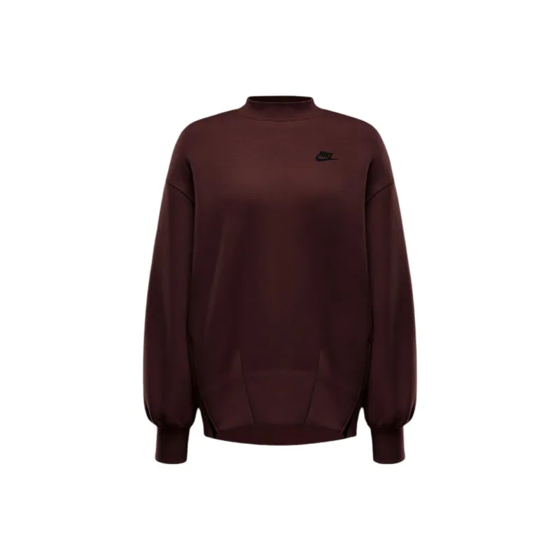 Nike Sportswear Tech Fleece Women's Oversized Crew Neck Sweatshirt-0