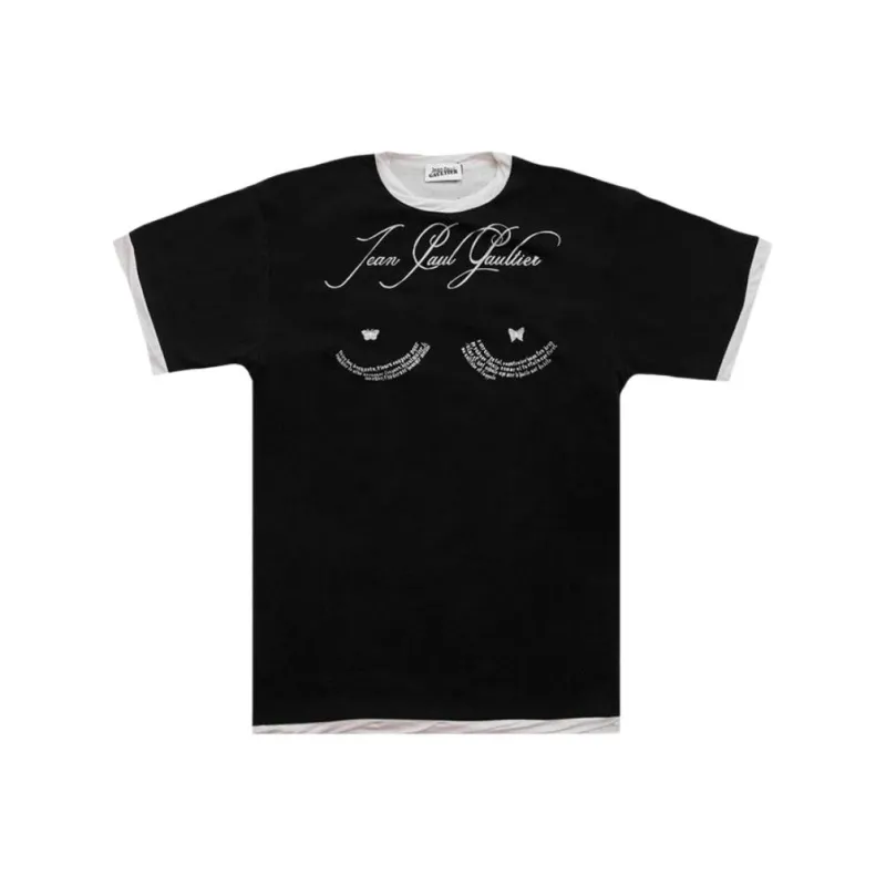Jean Paul Gaultier Tattoo Poem T Shirt-0