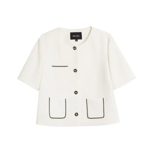 Olrain Jackets Women's White