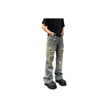 PANDA ADEVIL Jeans Unisex Vintage Blue