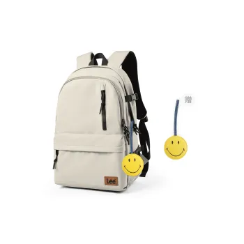 Lee Oxford Commute University Student Backpack Regular Unisex Khaki/Black