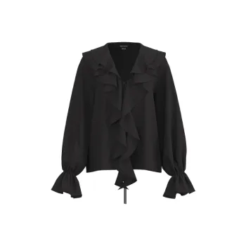URBAN REVIVO Shirt Women's Jet Black