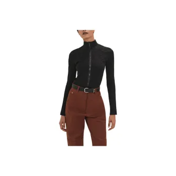 HERMES Jackets & Coats Women's Black