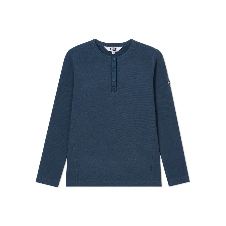 AIGLE POLARTEC Sweatshirt Women's Light Navy Blue-0