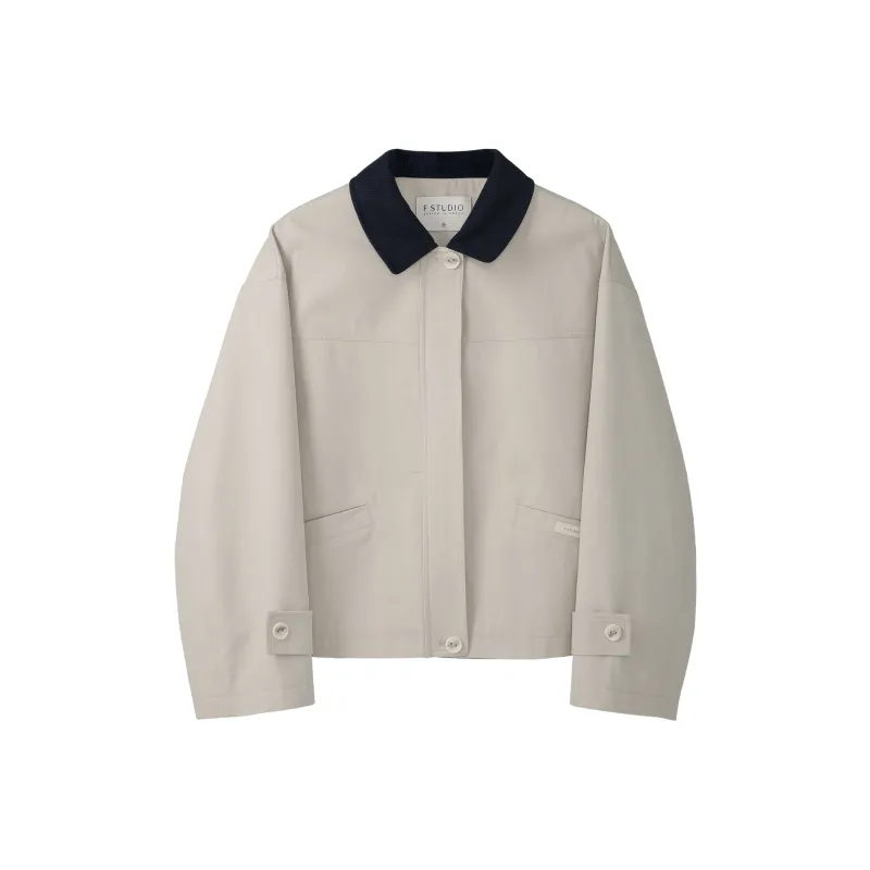 Fstudio Jackets & Coats Women's Khaki-0