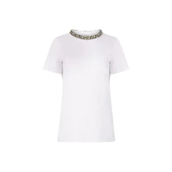 NINA RICCI Beaded Detailing T shirt