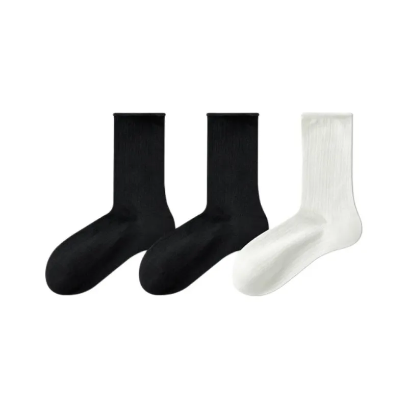 Temooues Mid Calf Socks Women's Combo Set-8