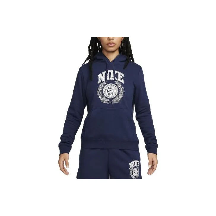 Nike Sportswear Club Fleece Sweatshirt Women's Marine Blue-0