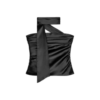 ZARA Strapless Top Women's Black