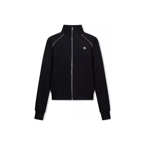 TORY BURCH High-Neck Zipped Sweatshirt