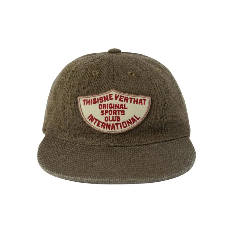 Thisisneverthat Washed Dobby Patch Cap-1