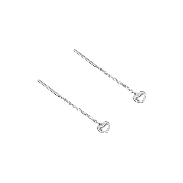 UABA 999 Fine Silver Drop Earrings Women's-0