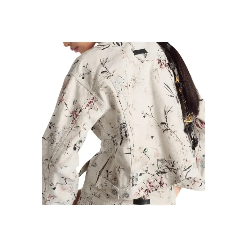 DIOR Denim Jacket Women's Multicolor-5