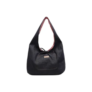 Yalu Denim Shoulder Bag Unisex Multicolor