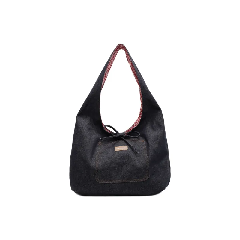 Yalu Denim Shoulder Bag Unisex Multicolor-0