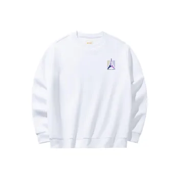 Anta Variety Training Collection Sweatshirt Women's Snowflake White