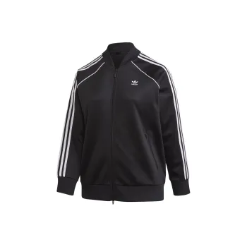 Adidas Originals PRIMEBLUE SST TRACK TOP PLUS SIZE Jackets Coats Women's Black