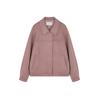 XWI Jackets & Coats Women's Gray Pastel Pink