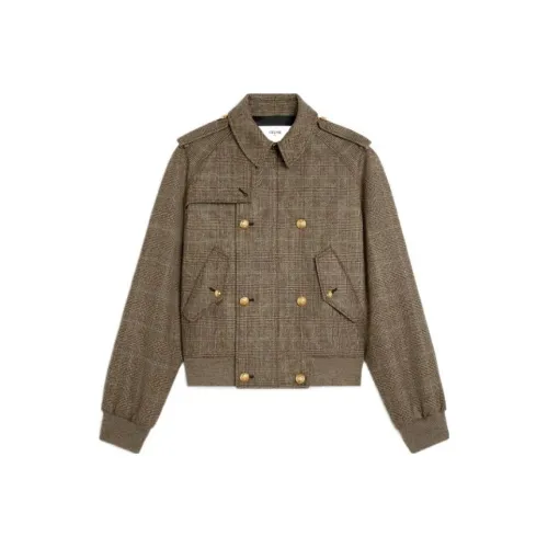 CELINE Jackets Women's Brown