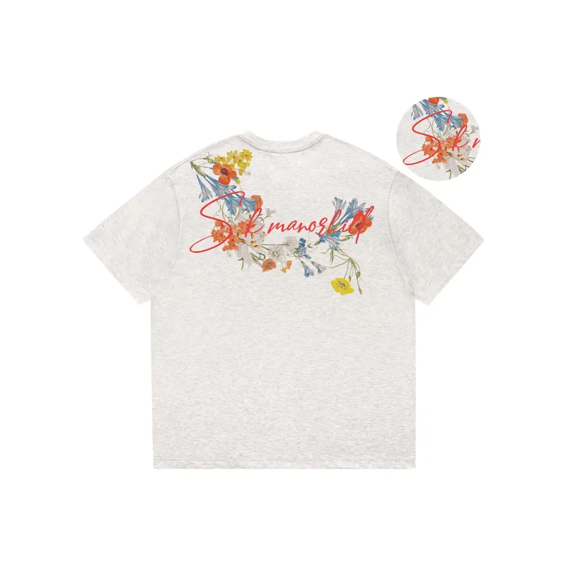 S.k. Manor Hill Short Sleeved T Shirts Unisex-13