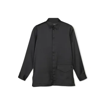 Y 3 Free Shipping With AdiClub Y 3 Tech Seersucker Shirt