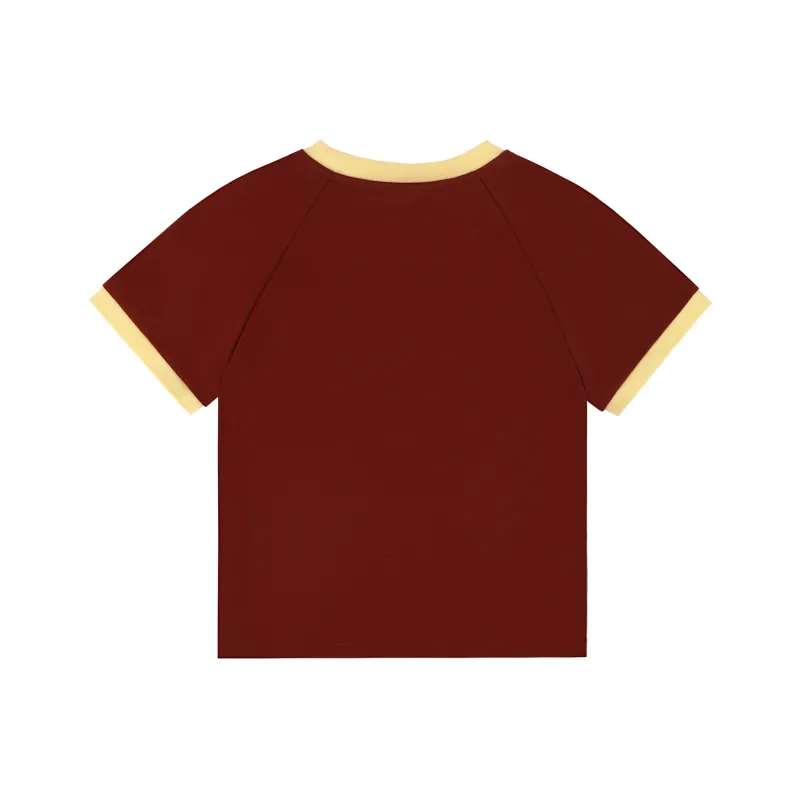 BEETLE TOWN Raglan Sleeve Short Sleeved T Shirt Women's-8