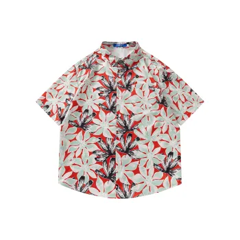 YUZHAOLIN Shirts Unisex Red