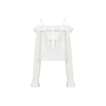 Three Quarters Shirt Women's White