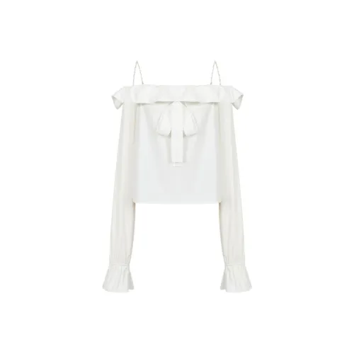Three Quarters Shirt Women's White