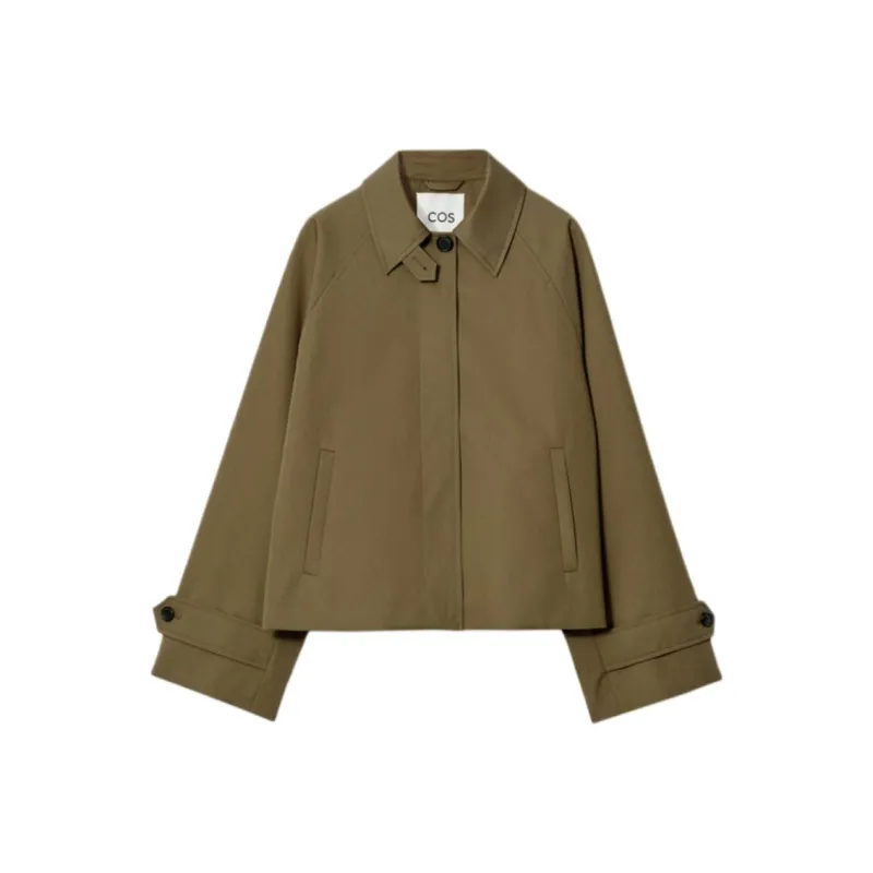 COS Jackets Coats Women's Khaki-0