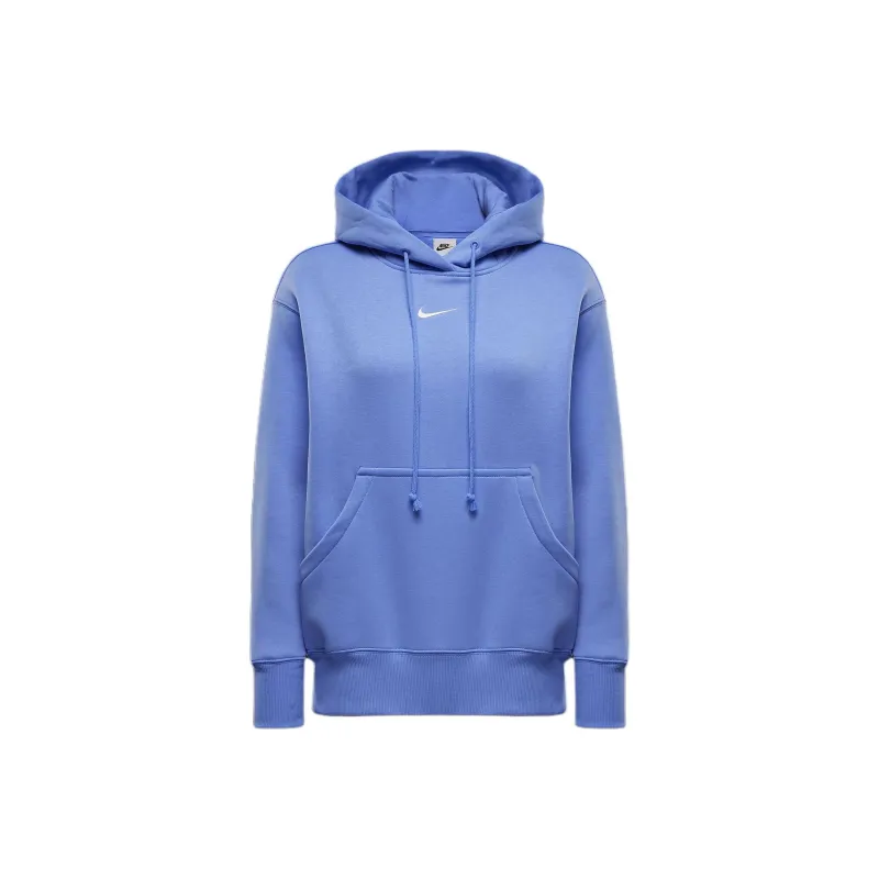 Nike Sportswear Phoenix FleeceSwoosh Sweatshirt Women's Pulse Sapphire Blue-0