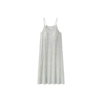 XISHE Nightgown Women's Light Gray
