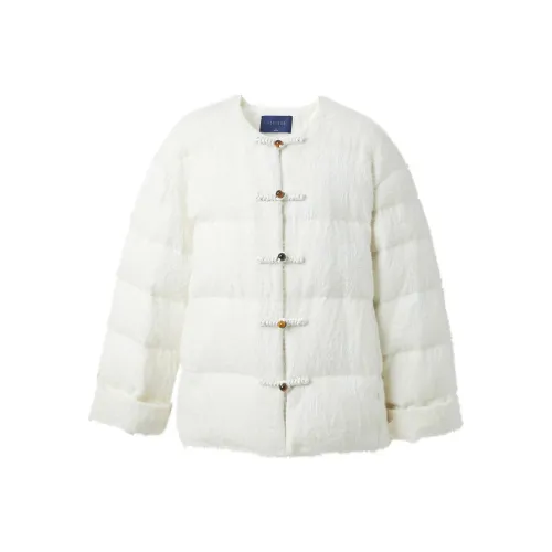 3COLOUR Down Jacket Women's Pearl White