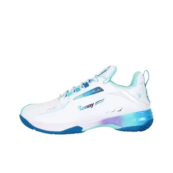 BONNY Polly Void Series Cushioning Slip Resistant Coverage Low Top Badminton Shoes Unisex