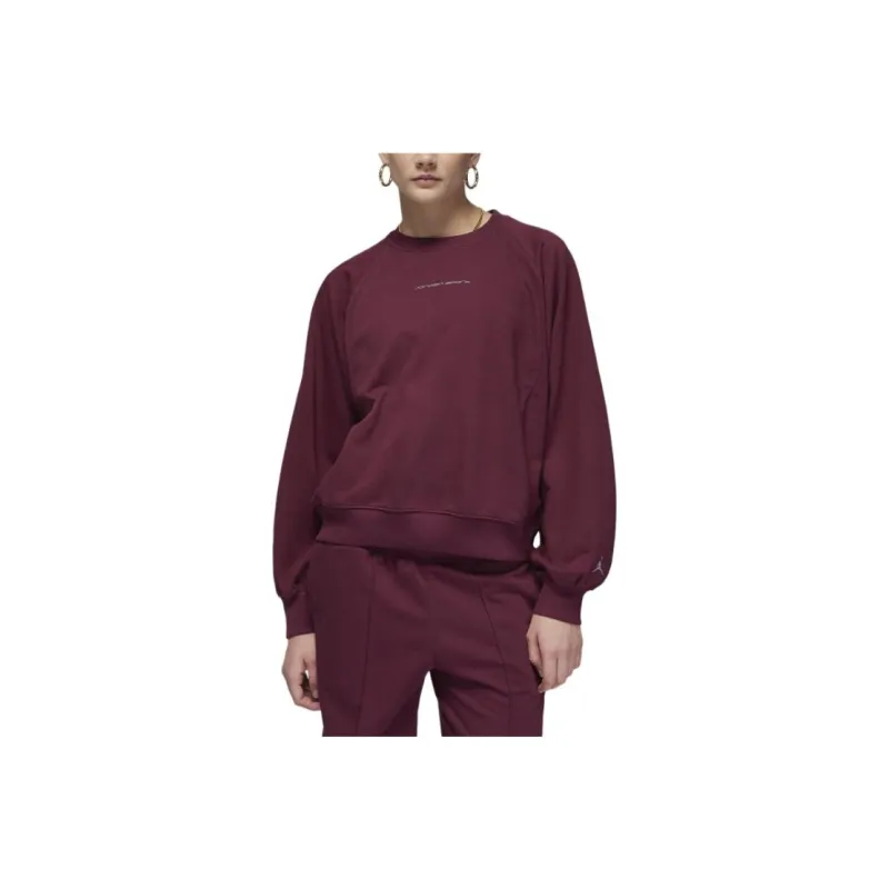 Jordan Sport Sweatshirt Women's Burgundy-0